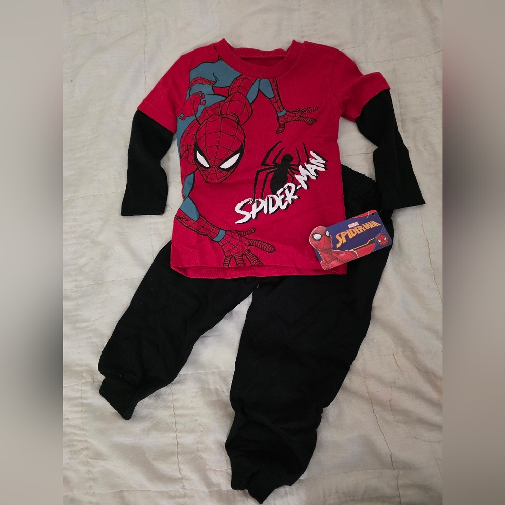 Marvel Spider-Man Kids Outfit - Red and Black